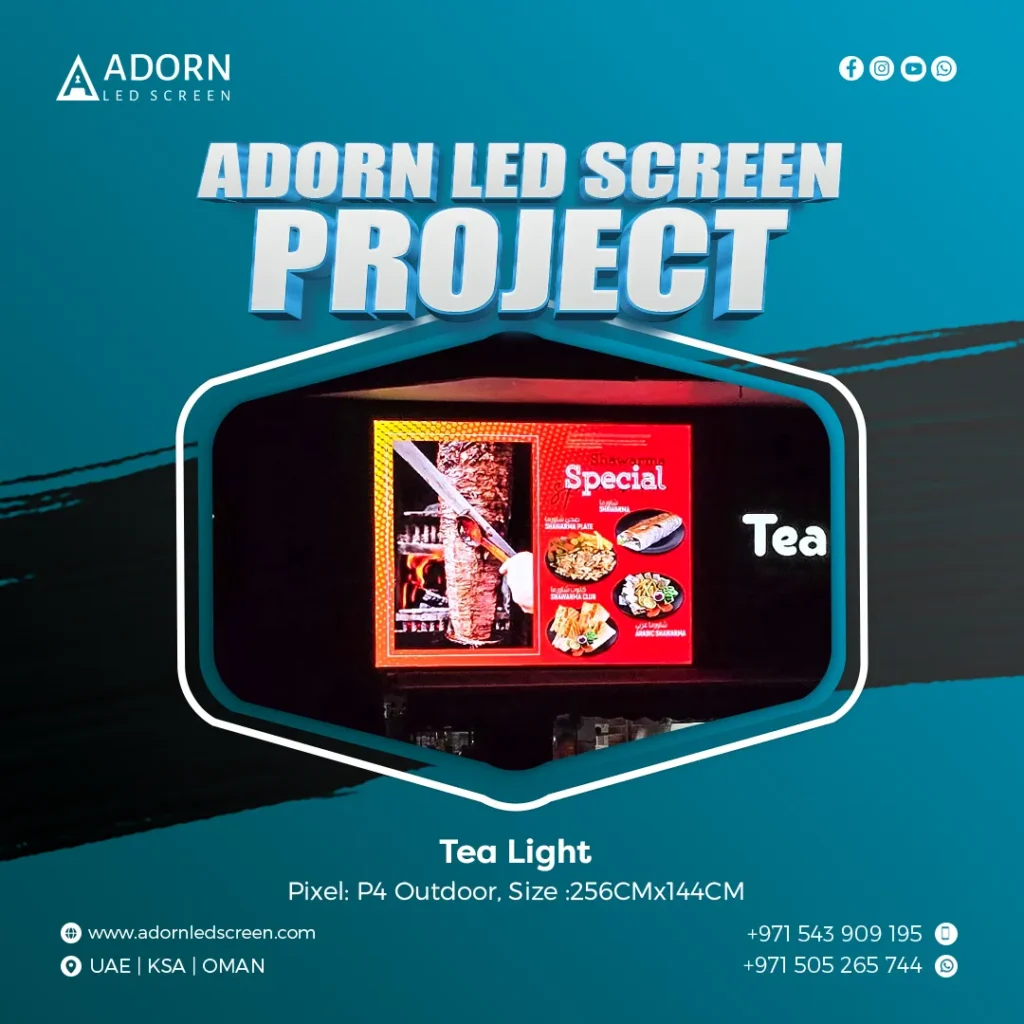 Adorn Outdoor Project in Tea Light, Dubai