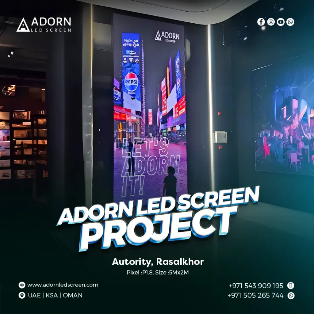 Adorn LED Screen Project | autority, Dubai
