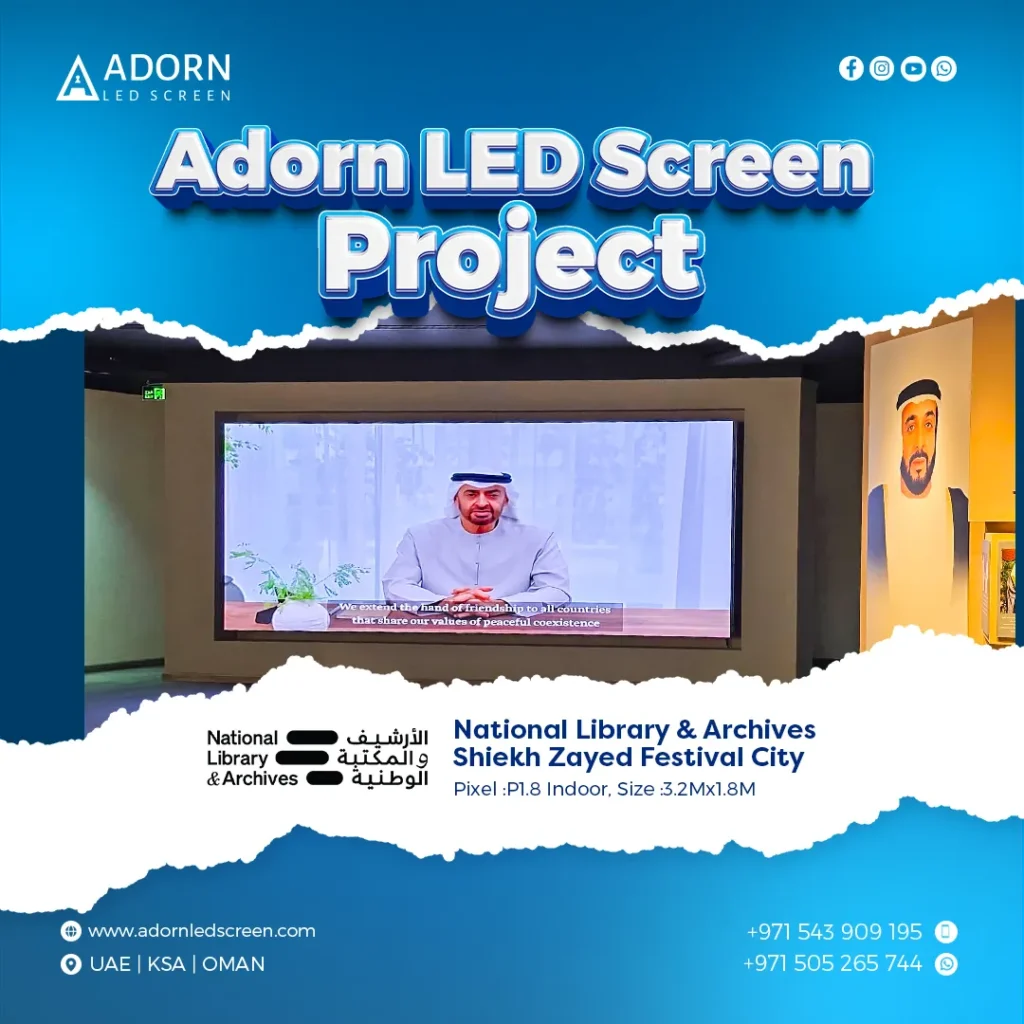 Adorn Project in national library-Dubai