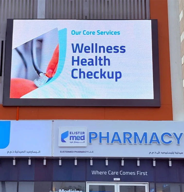 LED Screens for hospitals Uae